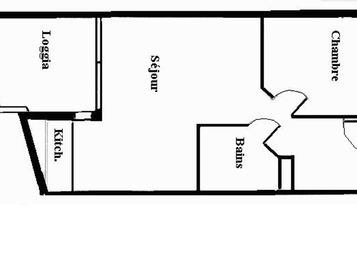 Confortable T2 A Sete Avec Vue Mer, Parking Et Wifi - Fr-1-338-111 Eksteriør bilde